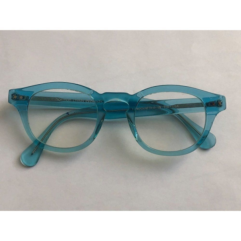 Norman Chaild Eyewear Retro Blue Jordy Womens Eyeglass Frame